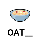 Crossword picture clue